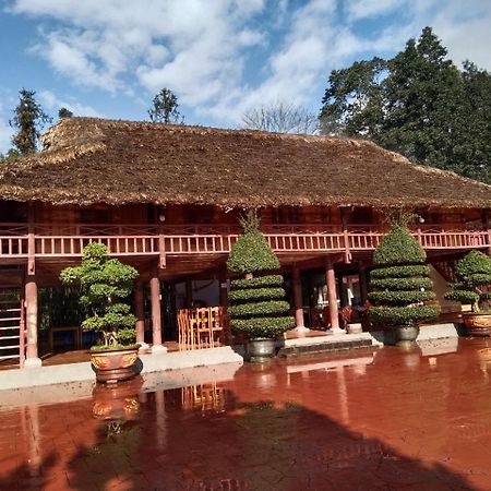 A Lin Homestay Bac Ha 外观 照片