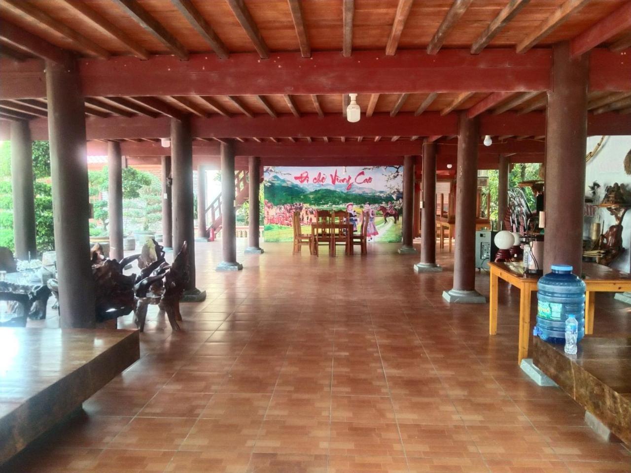 A Lin Homestay Bac Ha 外观 照片