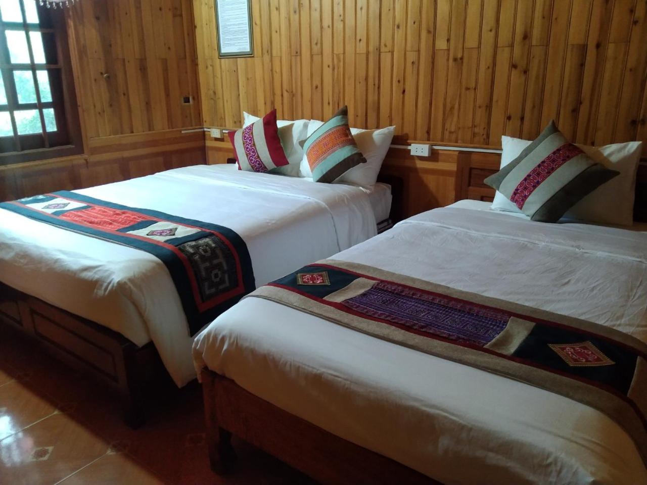 A Lin Homestay Bac Ha 外观 照片