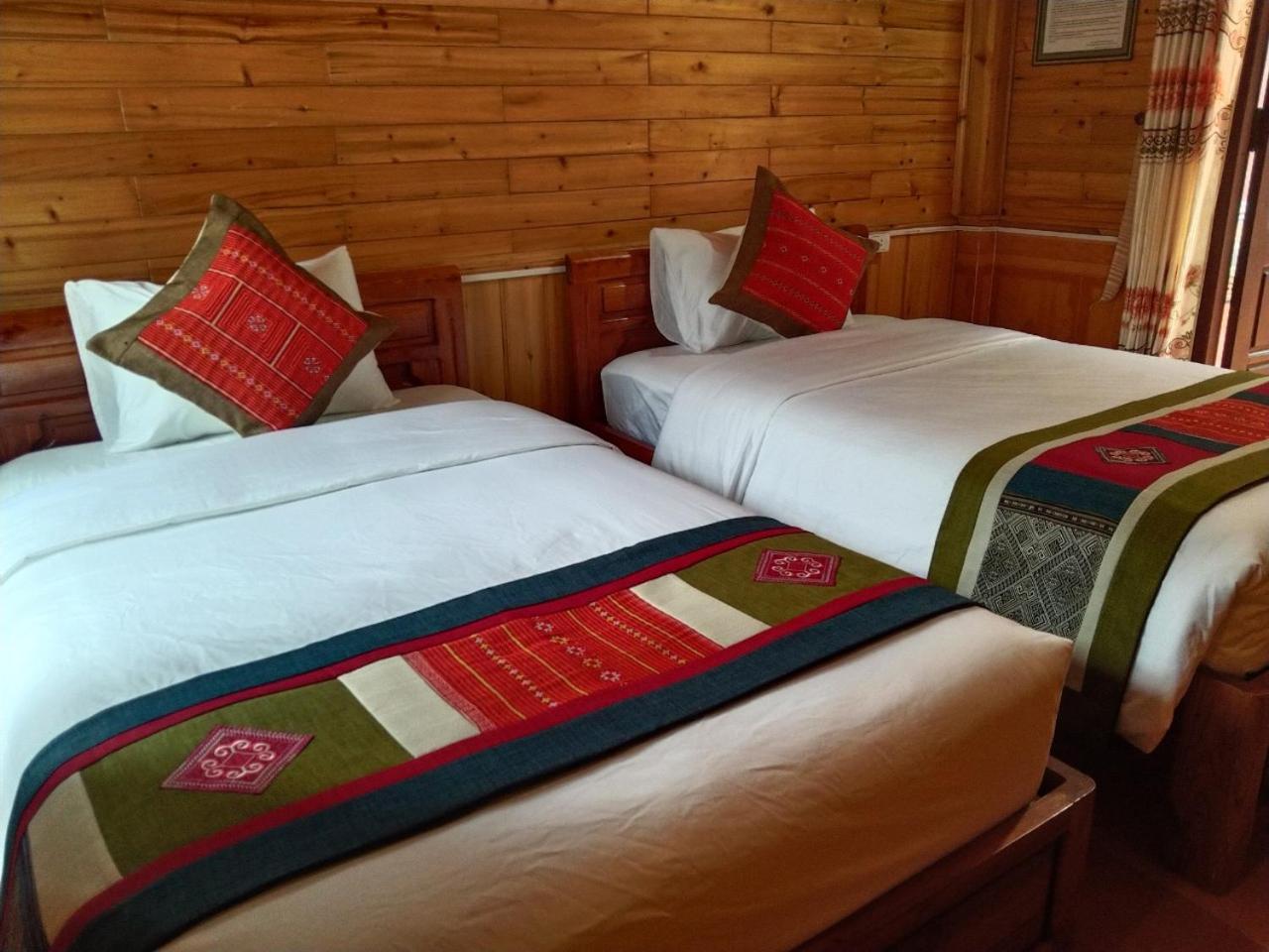 A Lin Homestay Bac Ha 外观 照片
