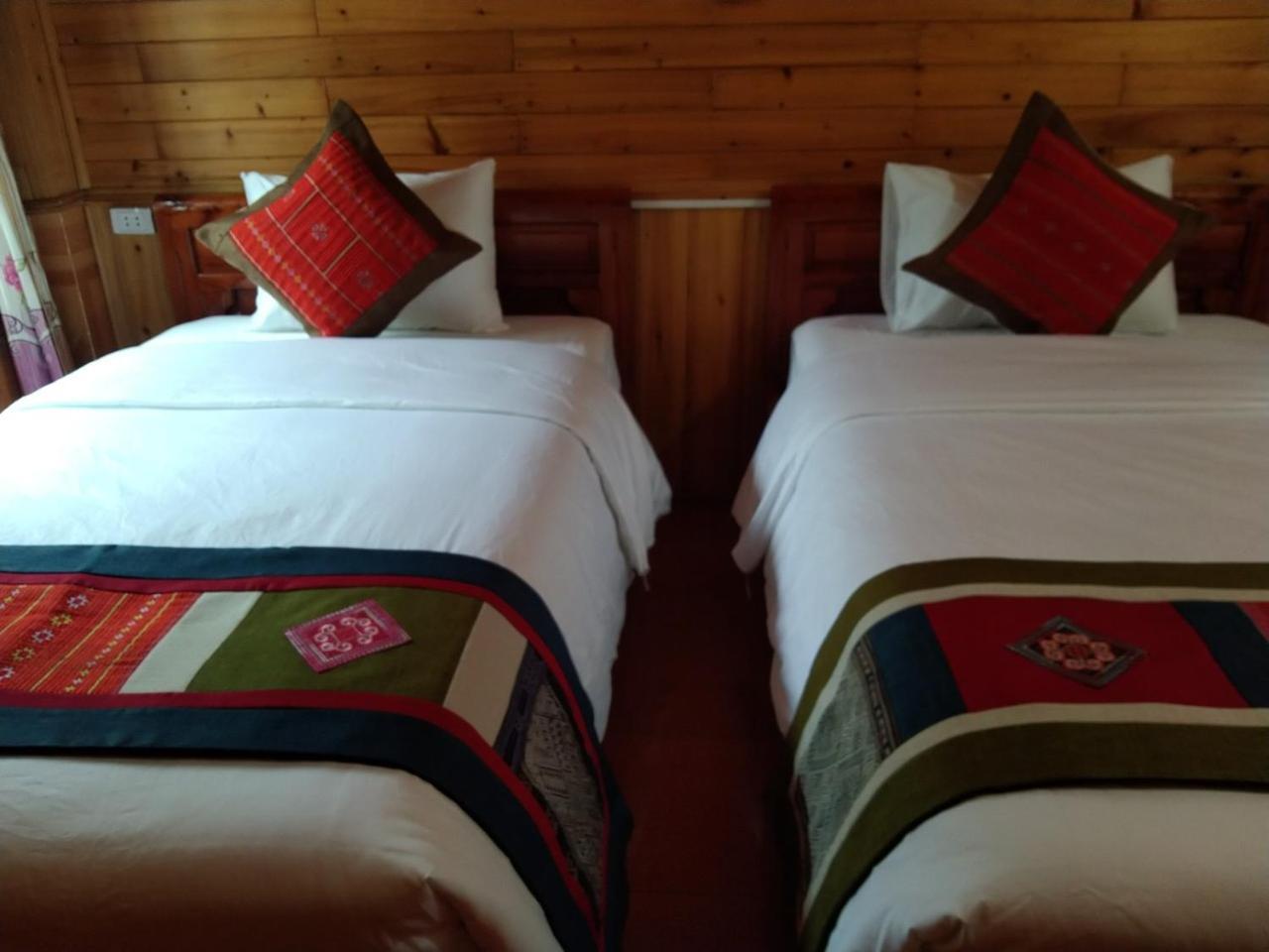 A Lin Homestay Bac Ha 外观 照片