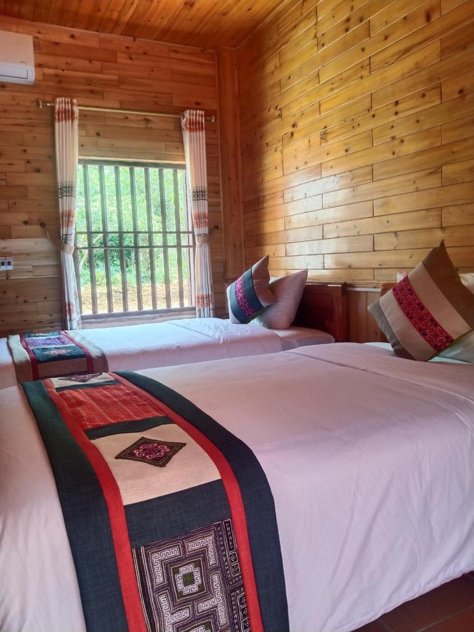 A Lin Homestay Bac Ha 外观 照片
