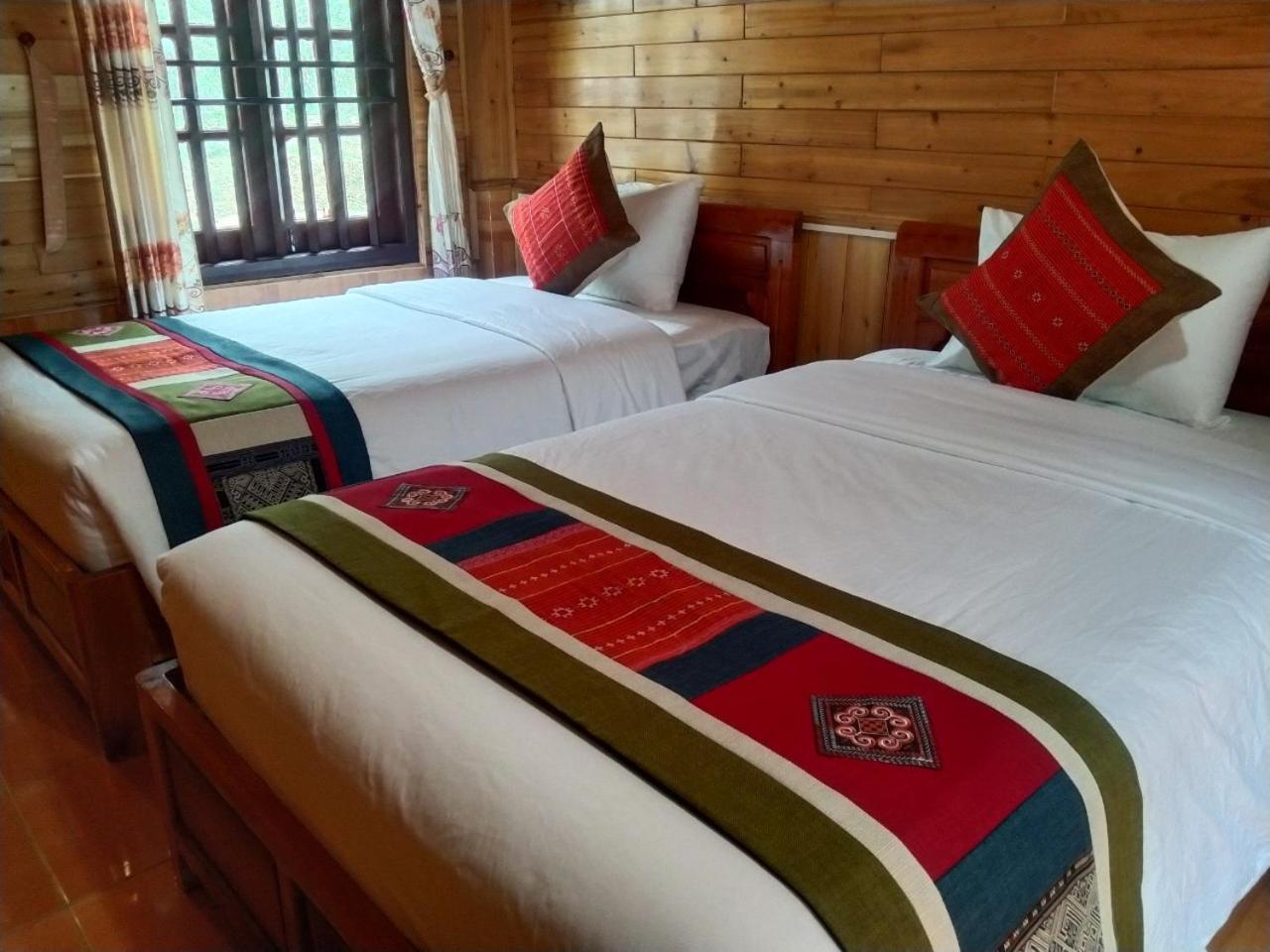 A Lin Homestay Bac Ha 外观 照片