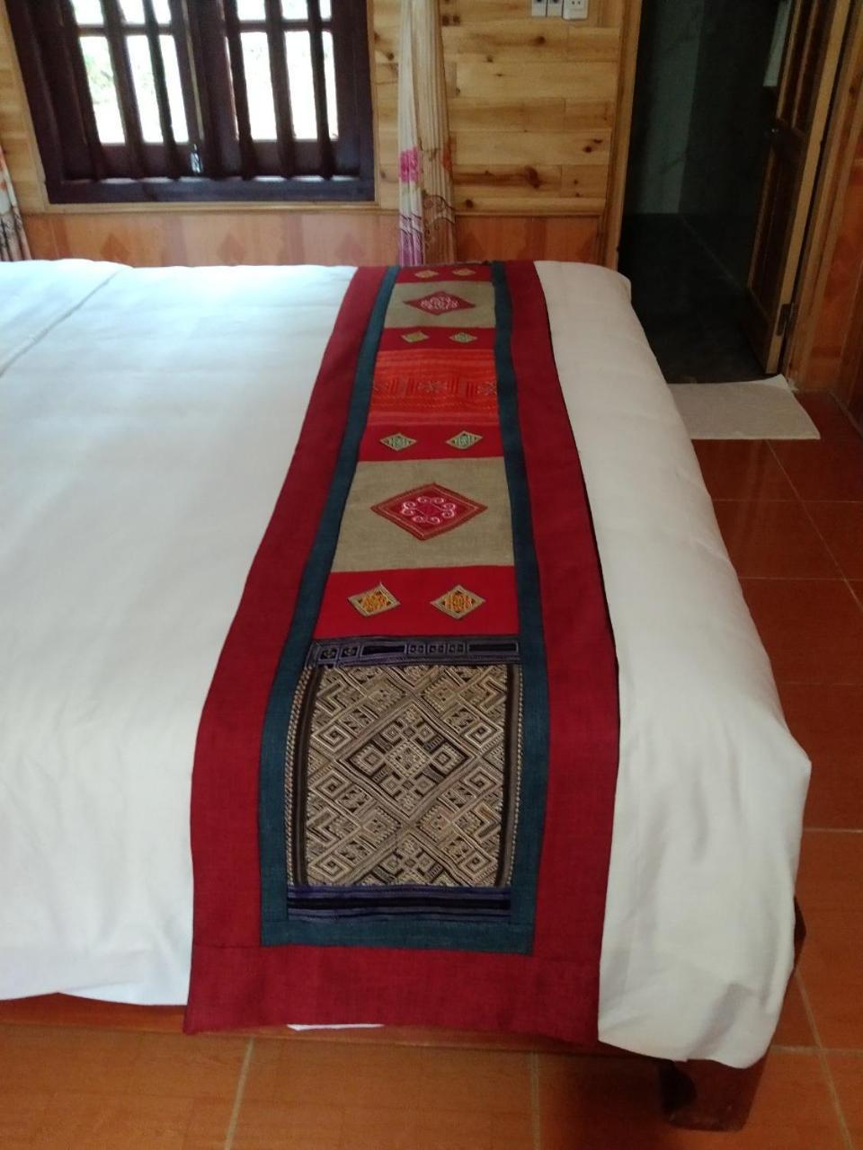 A Lin Homestay Bac Ha 外观 照片