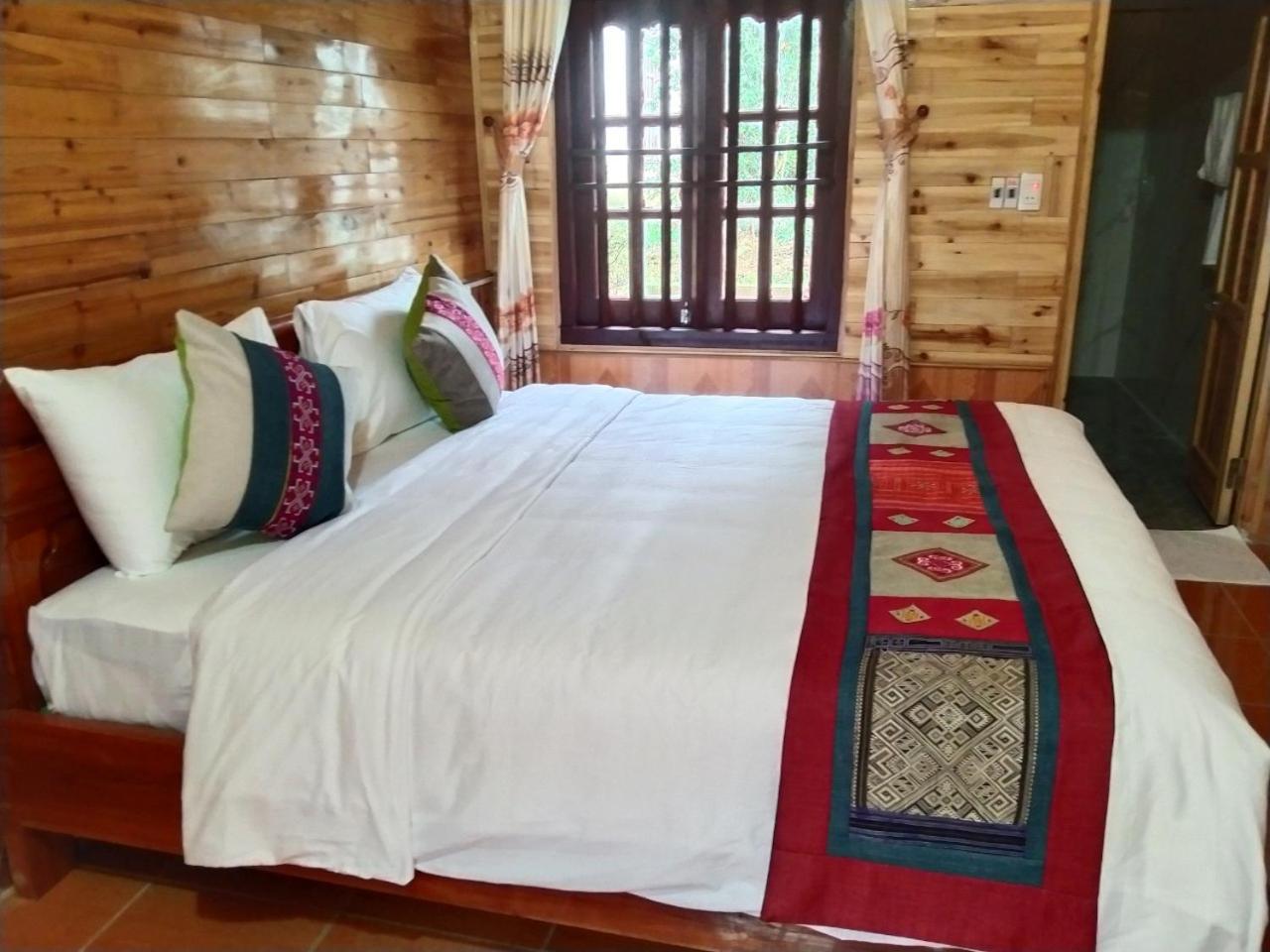 A Lin Homestay Bac Ha 外观 照片