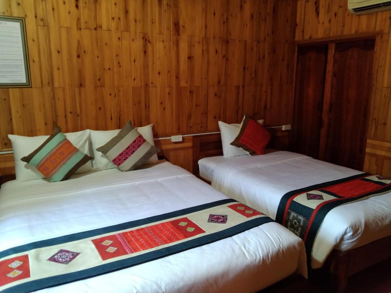 A Lin Homestay Bac Ha 外观 照片