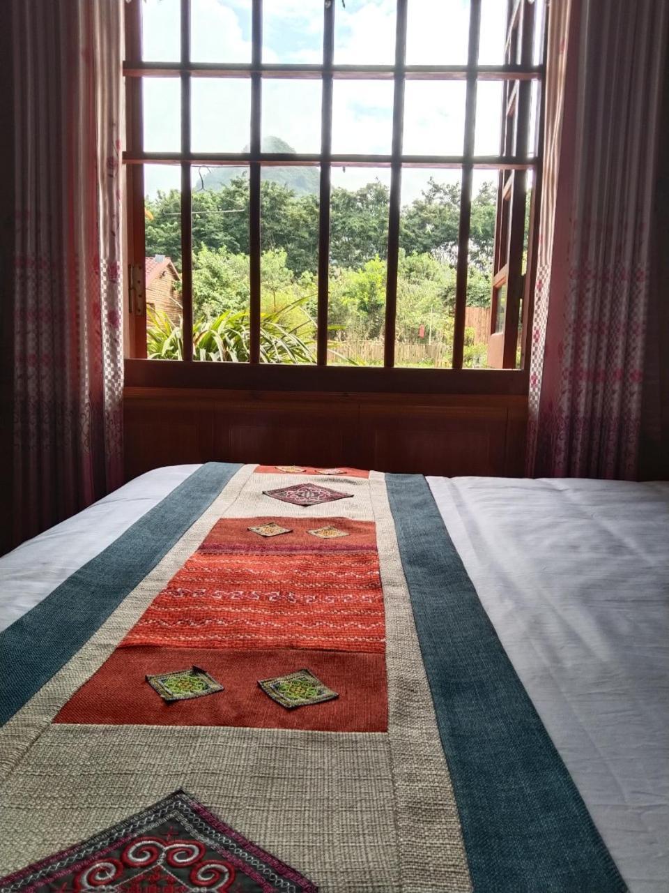 A Lin Homestay Bac Ha 外观 照片