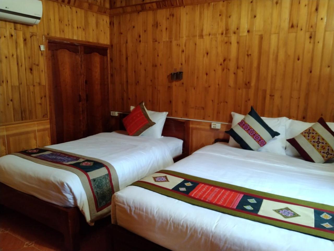 A Lin Homestay Bac Ha 外观 照片